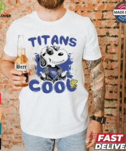 Tennessee Titans NFL Team Snoopy Joe Cool T Shirt