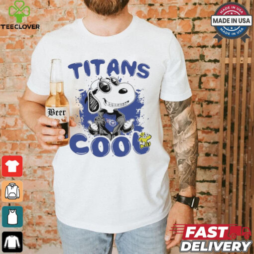 Tennessee Titans NFL Team Snoopy Joe Cool T Shirt