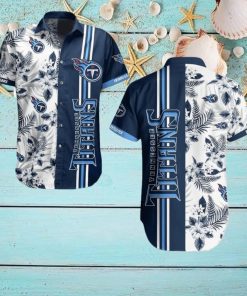 Tennessee Titans NFL Tropical Pattern Hawaiian Shirt And Short For Best Fans Gift New Trending Beach Holiday