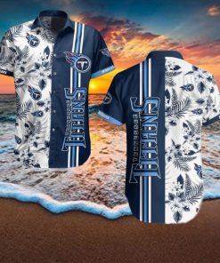 Tennessee Titans NFL Tropical Pattern Hawaiian Shirt And Short For Best Fans Gift New Trending Beach Holiday