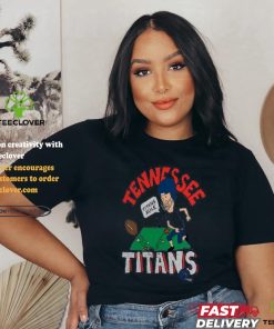 Tennessee Titans NFL x Homage x Beavis and Butt Head Unisex Tri Blend T Shirt