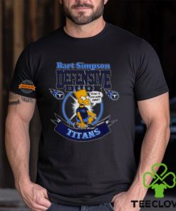 Tennessee Titans Nfl Bart Simpson Defensive Dude 2024 T hoodie, sweater, longsleeve, shirt v-neck, t-shirt