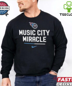 Tennessee Titans Nike Music City Miracle Shirt