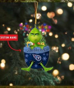 Tennessee Titans Ornaments, Grinch Christmas Ornament, Nfl Football Christmas