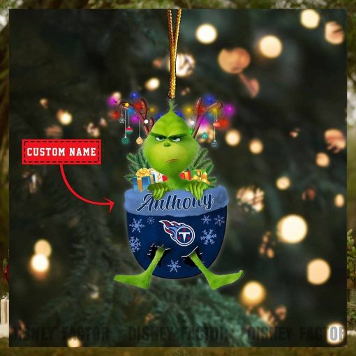 Tennessee Titans Ornaments, Grinch Christmas Ornament, Nfl Football Christmas