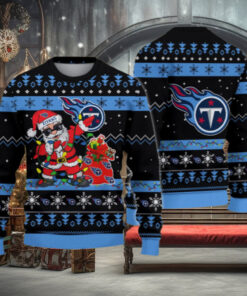 Tennessee Titans Santa Claus Ugly Christmas Sweater