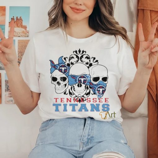 Tennessee Titans Skull t shirt
