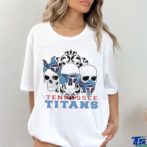 Tennessee Titans Skull t shirt