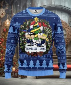 Tennessee Titans Snoopy Dog Christmas Ugly Sweater Christmas Gift Ideas For Fans