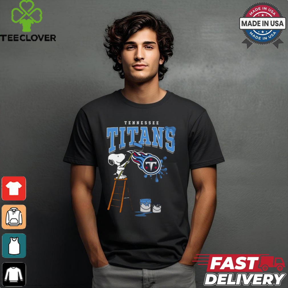 Tennessee Titans Snoopy Painting Shirt Tennessee Titans Snoopy Painting Shirt