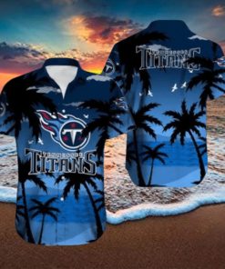 Tennessee Titans Soft Hawaiian Shirt