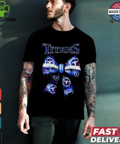 Tennessee Titans Sport Girls With Bow Supporting Team T Shirt