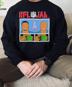 Tennessee Titans Steve Mcnair Eddie George Nfl Jam T shirt