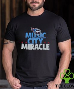 Tennessee Titans Team Music City Miracle American Football Logo 2023 Shirt