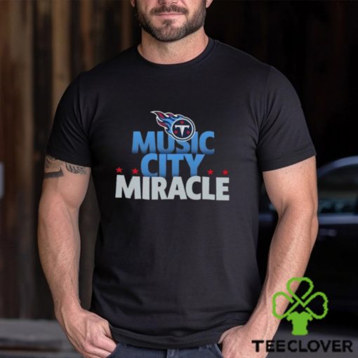 Tennessee Titans Team Music City Miracle American Football Logo 2023 Shirt