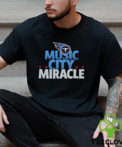 Tennessee Titans Team Music City Miracle American Football Logo 2023 Shirt