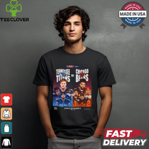 Tennessee Titans Vs Chicago Bears 2024 NFL Kickoff Shirt