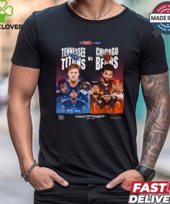 Tennessee Titans Vs Chicago Bears 2024 NFL Kickoff Shirt