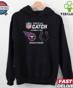 Tennessee Titans Vs Indianapolis Colts October 14, 2024 NFL Crucial Catch t hoodie, sweater, longsleeve, shirt v-neck, t-shirt