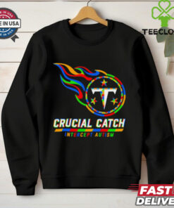 Tennessee Titans crucial catch intercept autism shirt