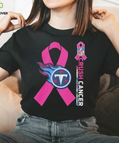 Tennessee Titans logo nfl crush cancer shirt, hoodie, sweater and v-neck t- shirt