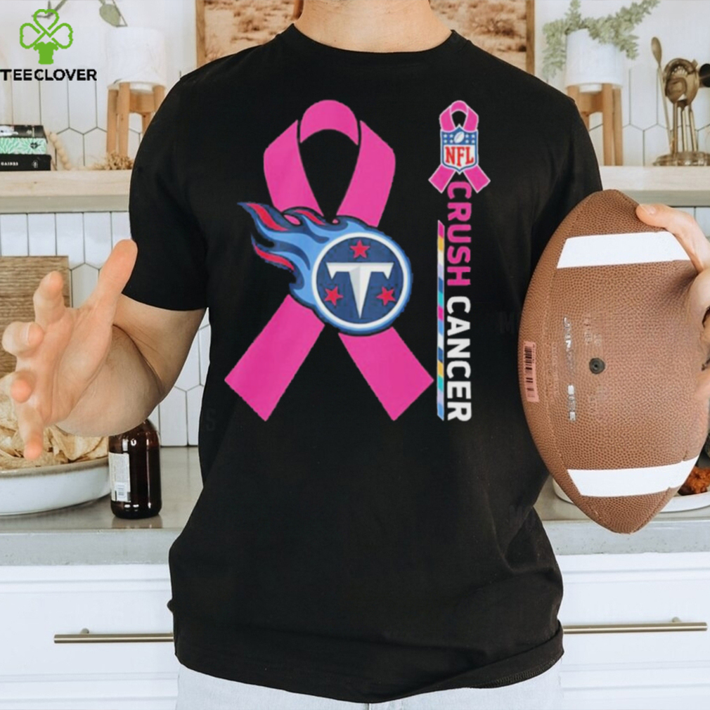 Tennessee Titans crush cancer NFL collections shirt Tennessee Titans crush cancer NFL collections shirt