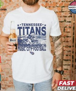 Tennessee Titans music city football logo shirt