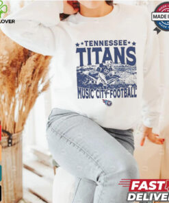 Tennessee Titans music city football logo shirt