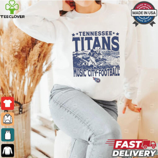 Tennessee Titans music city football logo shirt