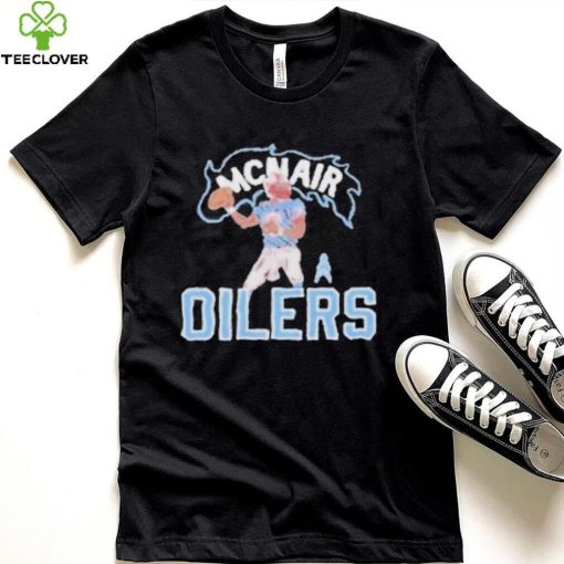 Tennessee Titans steve mcnair oilers shirt