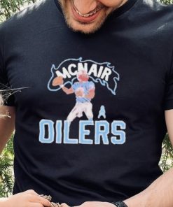 Tennessee Titans steve mcnair oilers shirt