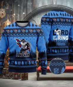 Tennessee Titans – Derrick Henry #22 The Real Lord Of The Rings Titans Ugly Christmas Sweater