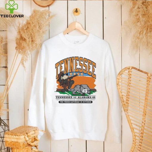Tennessee Vols Beat Alabama 52 49 The Third Saturday In October shirt