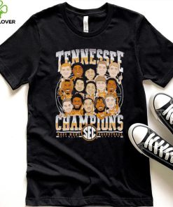 Tennessee Vols Champions 2024 men’s basketball caricature team shirt