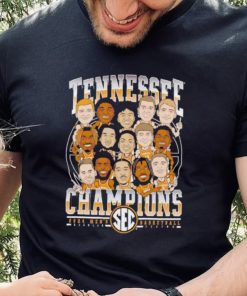 Tennessee Vols Champions 2024 men’s basketball caricature team shirt