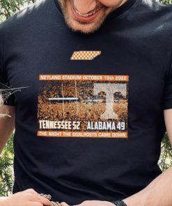 Tennessee Vols Down The Tide 52 49 Shirt