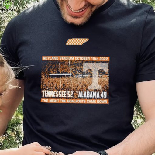 Tennessee Vols Down The Tide 52 49 Shirt