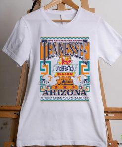 Tennessee Volunteers 1998 National Champions Undefeated Season Tempe Arizona T Shirt