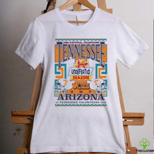 Tennessee Volunteers 1998 National Champions Undefeated Season Tempe Arizona T Shirt