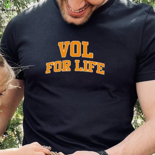 Tennessee Volunteers 2 Hit Tri Blend Vol For Life Shirt