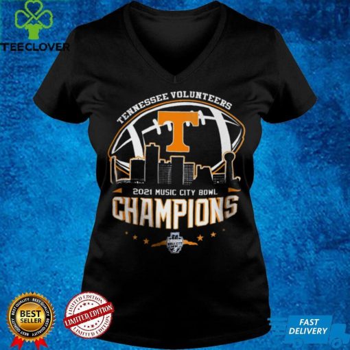 Tennessee Volunteers 2021 Music City Bowl Champions Ncaa Graphic Unisex T Shirt
