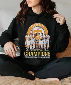 Tennessee Volunteers 2024 NCAA Baseball Champions Signature T Shirt