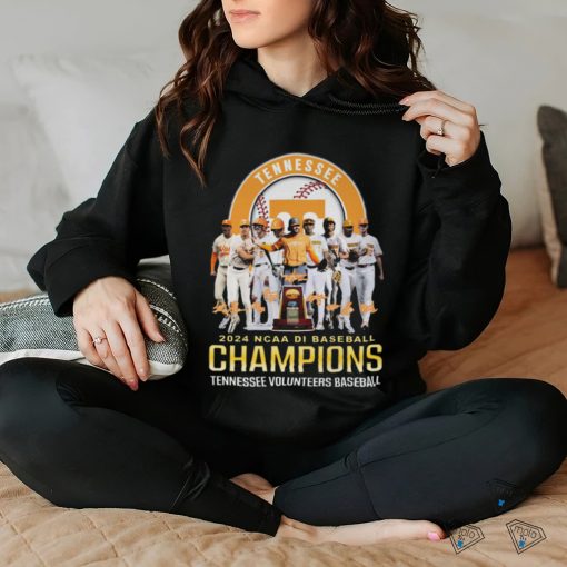Tennessee Volunteers 2024 NCAA Baseball Champions Signature T Shirt