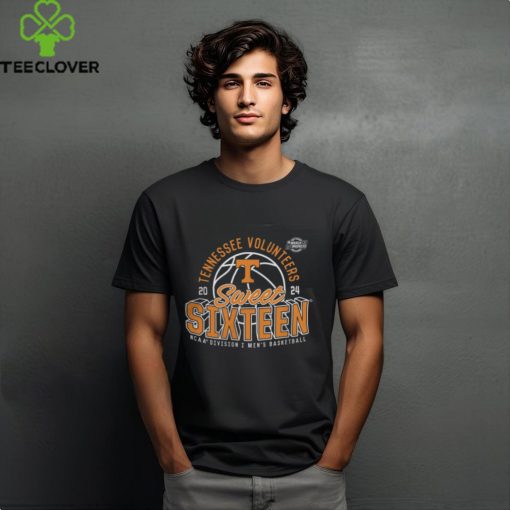 Tennessee Volunteers 2024 NCAA Men_s Basketball Tournament March Madness Sweet Sixteen Defensive Stance T Shirt
