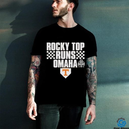 Tennessee Volunteers 2024 NCAA Men’s Baseball College World Series Champions Rocky Top Runs Omaha T Shirt