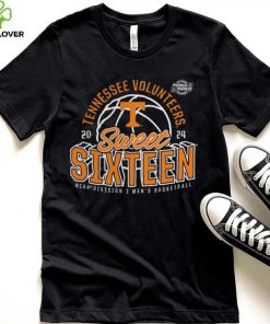 Tennessee Volunteers 2024 NCAA Men's Basketball Tournament March Madness Sweet Sixteen Defensive Stance T Shirt