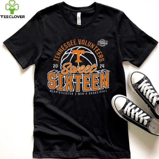 Tennessee Volunteers 2024 NCAA Men’s Basketball Tournament March Madness Sweet Sixteen Defensive Stance T Shirt