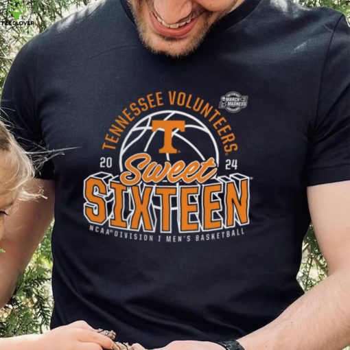 Tennessee Volunteers 2024 NCAA Men’s Basketball Tournament March Madness Sweet Sixteen Defensive Stance T Shirt