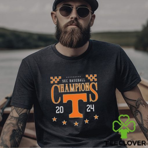 Tennessee Volunteers 2024 SEC Baseball Champions Locker Room Unisex T Shirt