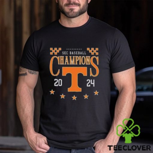 Tennessee Volunteers 2024 SEC Baseball Champions Locker Room Unisex T Shirt